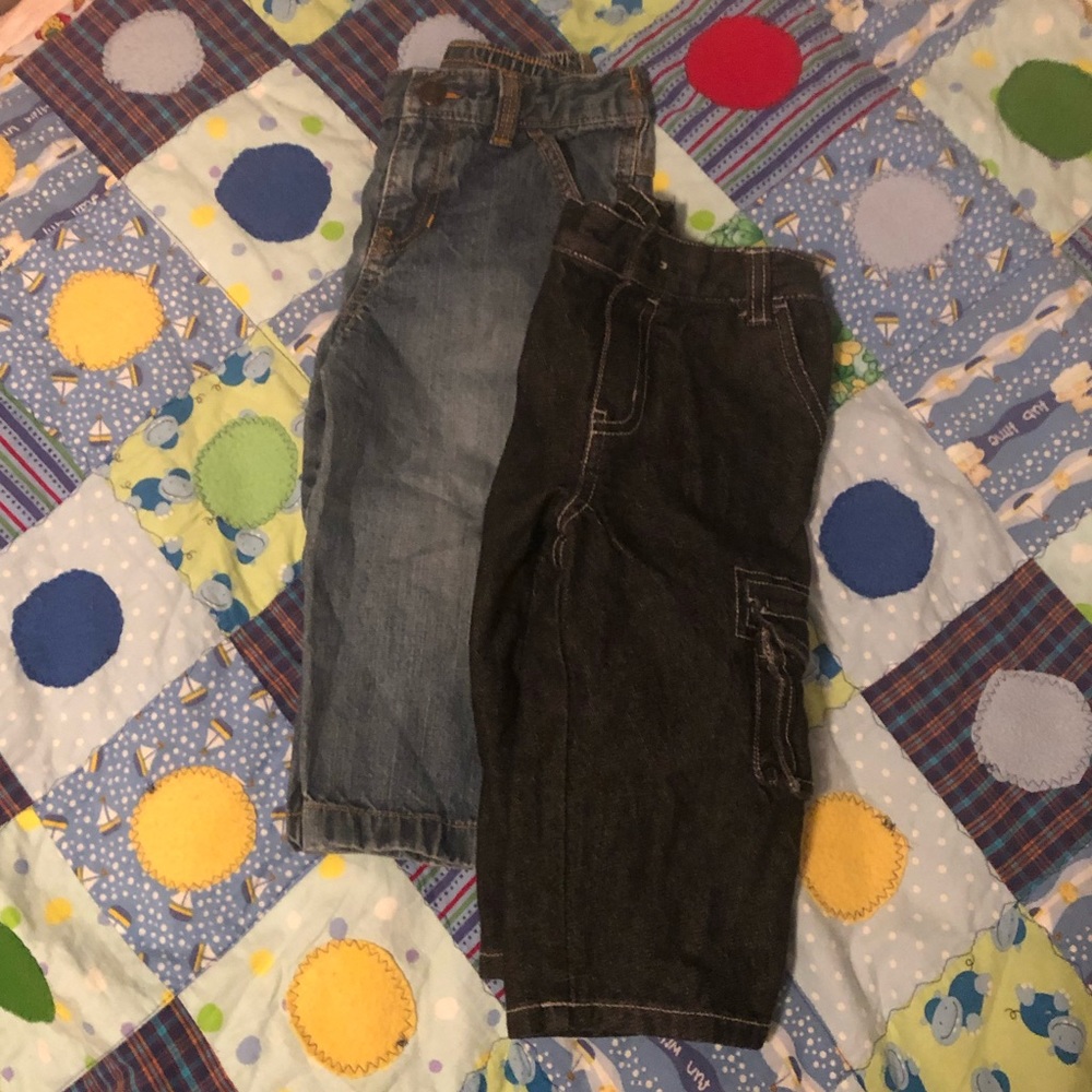 18 month jeans (2 pairs)